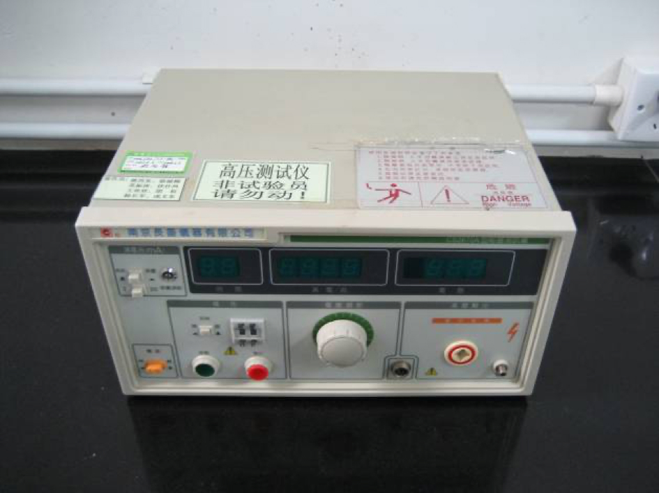 Withstand high voltage tester